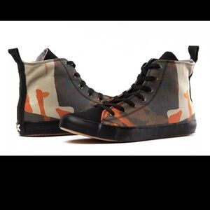 BLANX Unisex  PETER ODOR ZAMBO HIGH-TOP XY   MULTICOLOR size 8M 9W